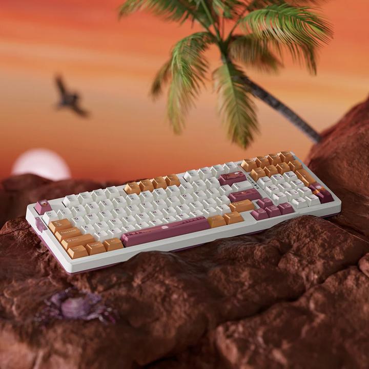 Actual product image VGN V98Pro V2 Gaming Keyboard, Berry Ice Cream - Twilight (US) (US)