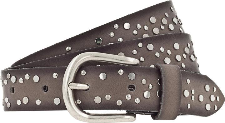 Actual product image Vanzetti Studded leather belt (80)