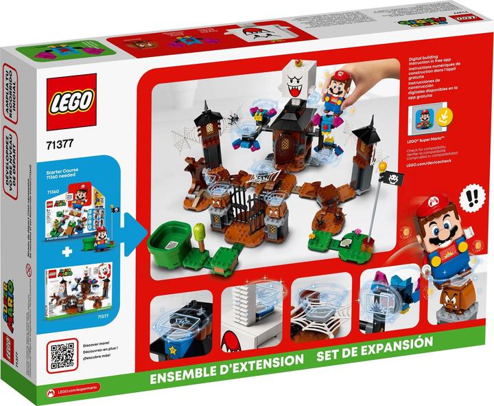Actual product image LEGO SUPER Mario King Boo and The Haunted Yard (71377, LEGO Super Mario)