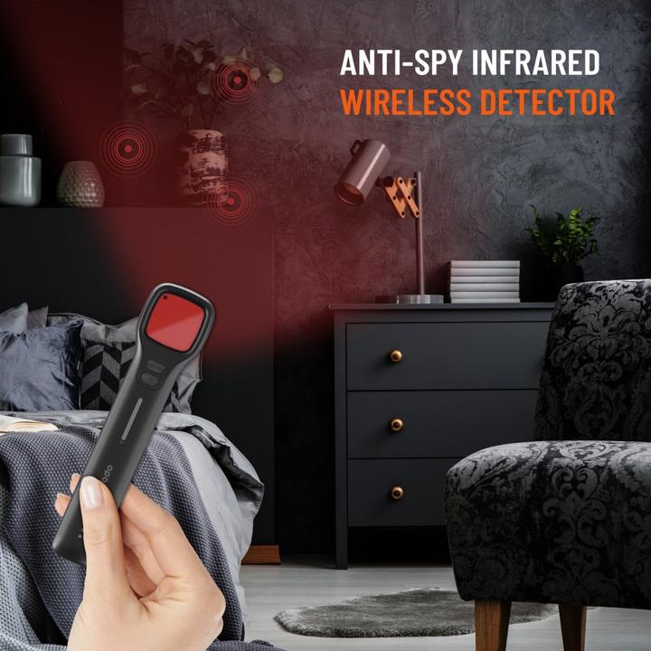 Produktbild Porodo Anti-Spy lnfraded Wireless Detector 250mAh