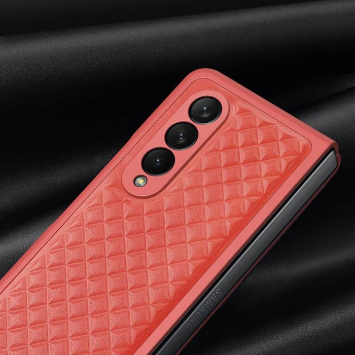 Actual product image Dux Ducis Venice Series Genuine Leather Case (Samsung Galaxy Z Fold4)