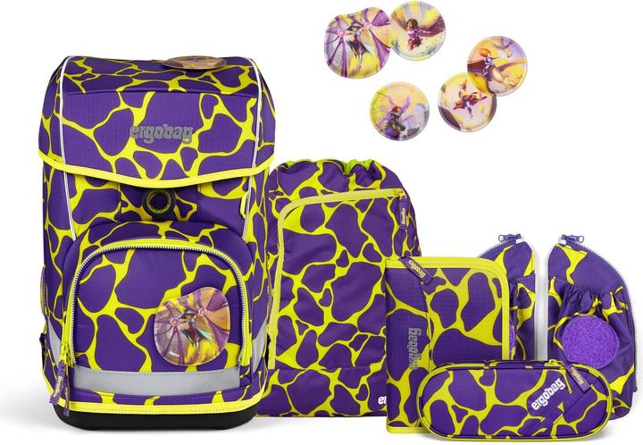 Produktbild Ergobag Schultaschen Set CUBO Light Lumi - SuBärkraft (19 l)