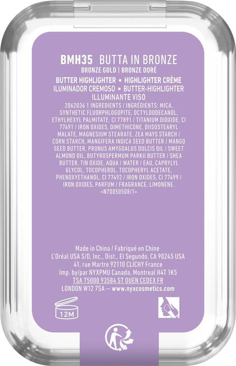 Produktbild NYX Professional Make-Up Nyx Highlight Contour (35 Butta in Bronze, Highlighter)