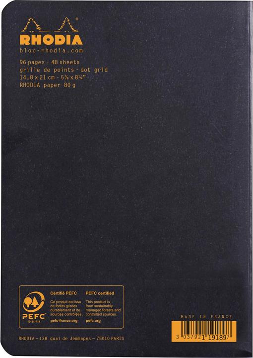 Produktbild Rhodia Classic (A5, Liniert)