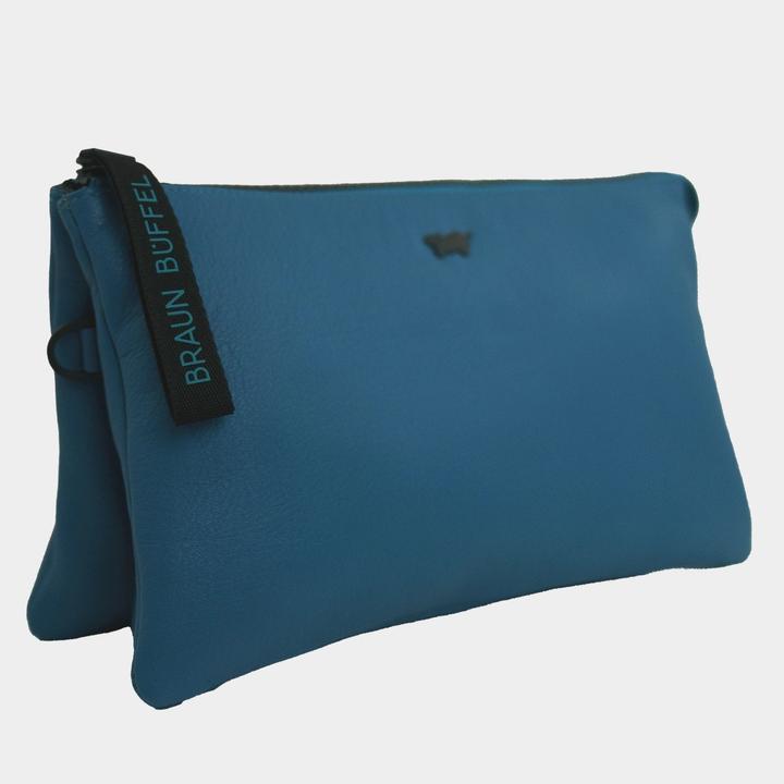 Produktbild Braun Büffel Capri Umhängetasche RFID Schutz Leder 23 cm