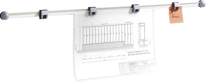 Actual product image Maul Plan holder wall rail (1 x)