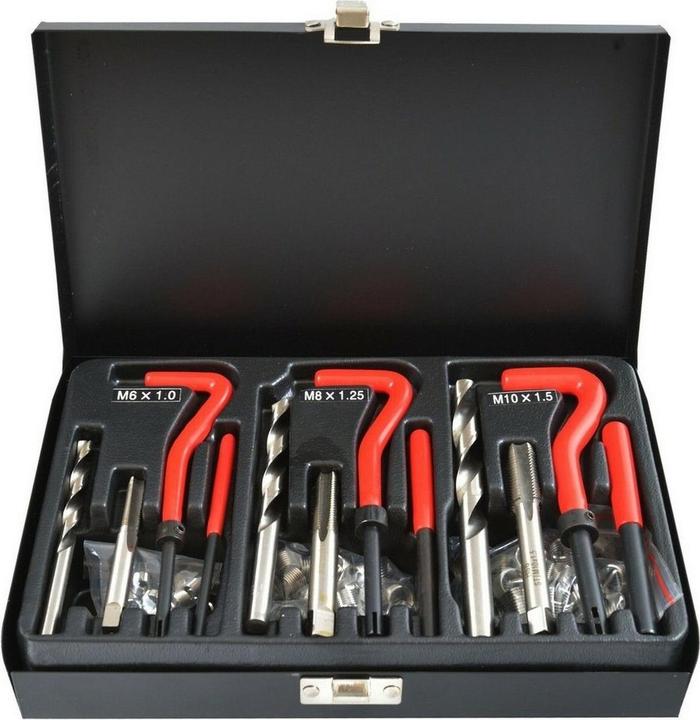 Produktbild GEKO Gewinde-Reparatur-Satz, M6 - M10, 88-tlg.