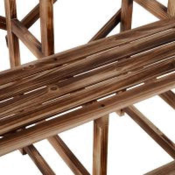 Immagine prodotto Outsunny Scala per piante Scaffale per fiori in legno di abete