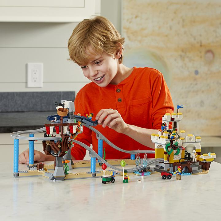 Actual product image LEGO Pirate roller coaster (31084, LEGO Creator 3-in-1)