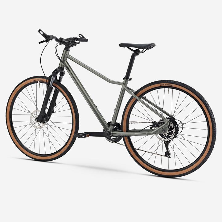 Actual product image Rockrider Trekkingrad 28 Zoll ACTV 500 HF grün