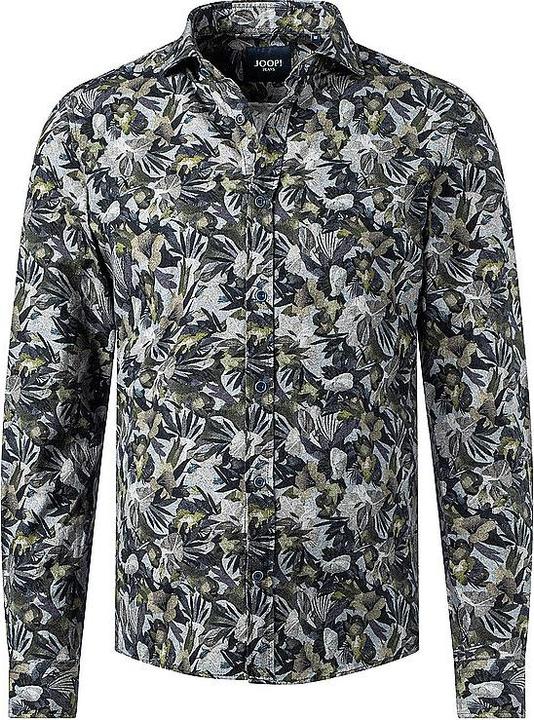 Image du produit Joop! Jeans Long Sleeve Hanjo Shirt Cotton Medium Grey (S)