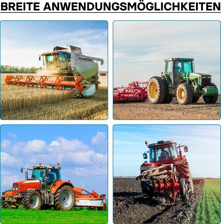 Produktbild Wiltec Zapfwellen Buchse B-Typ 65mm für Vielkeilwelle PTO-Shaft 1 3/8" Z6 6 Nut Traktor (Rasentraktor, Traktorzubehör)