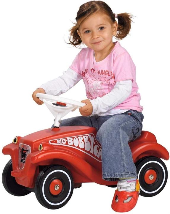 Produktbild BIG Bobby-Car mit Flüsterreifen und roten Schuhschützern