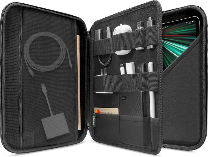 Actual product image tomtoc A06 (12.9") Tablet Case (iPad Pro 12.9 2020 (4. Gen), Microsoft Surface Pro X, XPS 13)