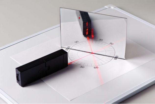 Actual product image Betzold LED spotlight in red, green and blue