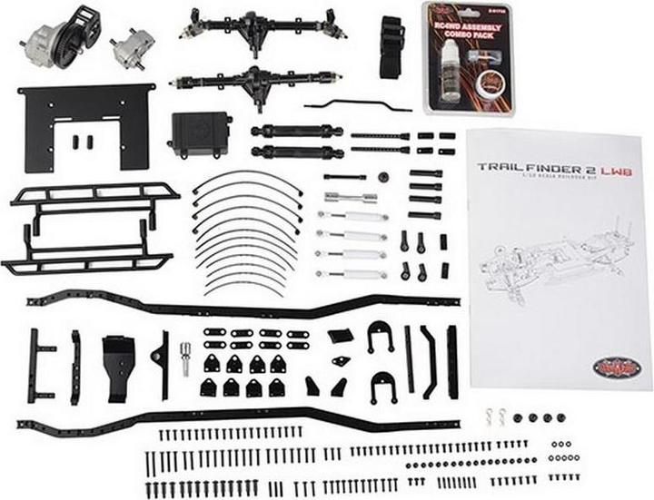 Image du produit Rc4Wd Scale Crawler Trail Finder 2 LWB Châssis en kit, 1:10 (Kit)
