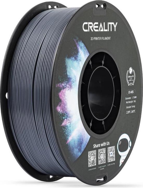 Actual product image Creality Filament (ABS, 1.75 mm, 1000 g, Grey)