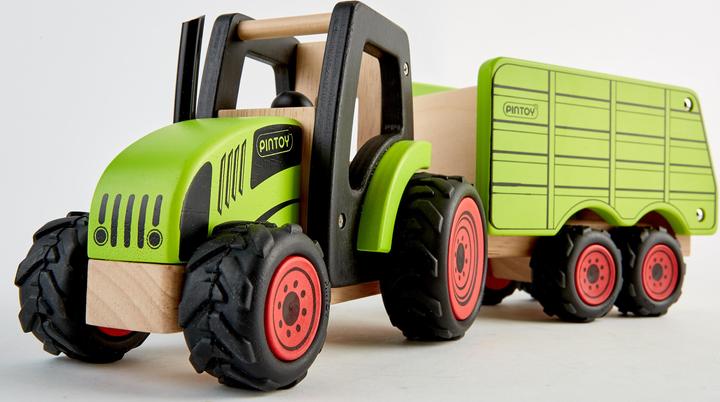 Produktbild Pintoy Traktor mit Kippanhänger
