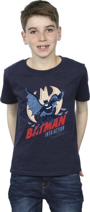 Immagine prodotto Batman Into Action Maglietta Ragazzi (140, 146)