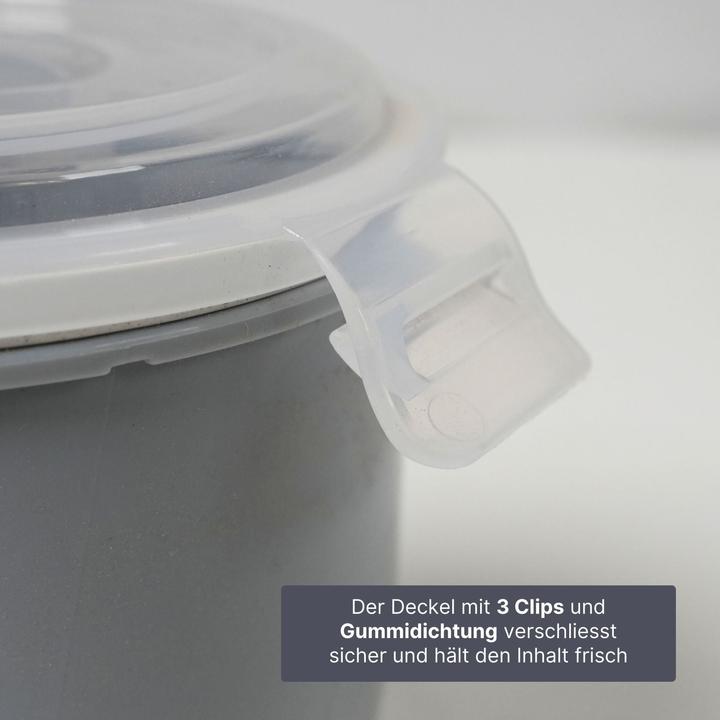 Image du produit Hobby Mikrowellen-Tasse mit Henkel Mikrowellen-Becher Lunchbecher Suppen-Mug (620 ml, 1 x)