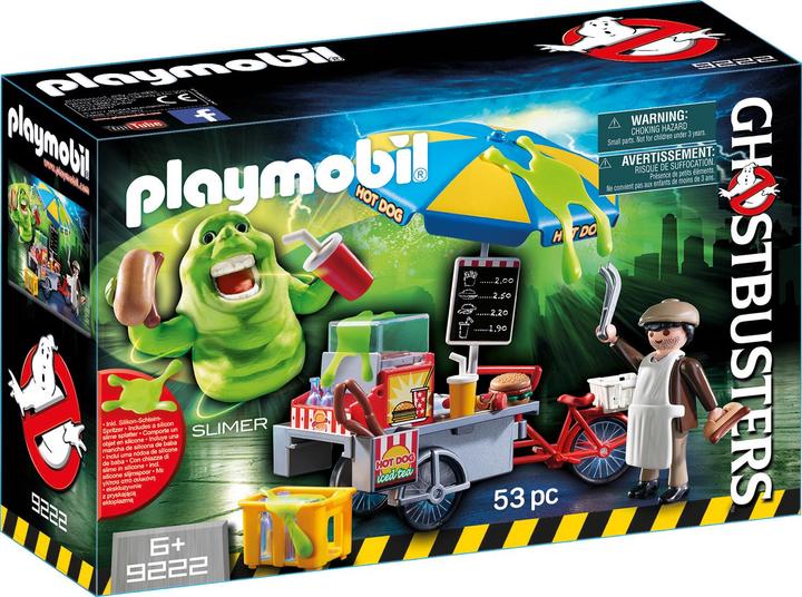 Playmobil Slimer mit Hot Dog Stand (9222, Playmobil Ghostbusters)