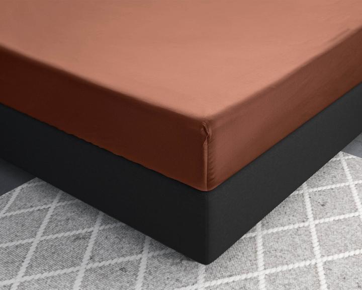 Produktbild Palo Satin Spannbettlaken (120 x 200 cm)