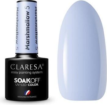 Claresa Marshmallow UV Nail Polish 5ml - Pack of 5 (5 ml)