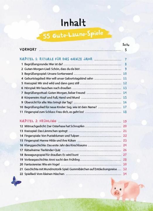 Produktbild 55 Gute-Laune-Spiele für den Morgenkreis (Deutsch)