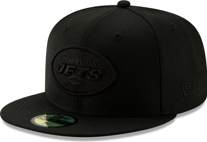 Produktbild New Era 59Fifty Fitted Cap - ALL BLACK New York Jets - 7 5/8 (7 5/8)