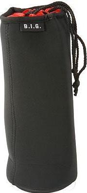 Actual product image B.I.G. 443033 camera lens case Black, Red Neoprene Pouch case (Camera shoulder bag)