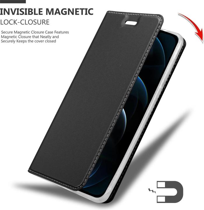 Actual product image Cadorabo Book Classy Style Cover (Apple iPhone 12, Realme 12 Pro+)