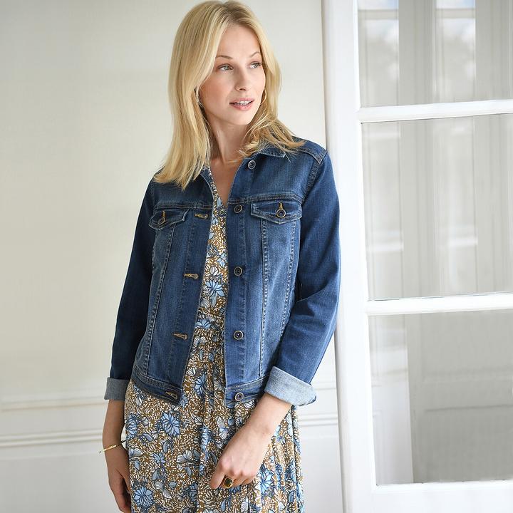 Produktbild Anne Weyburn Jeansjacke aus Stretch-Denim (52)