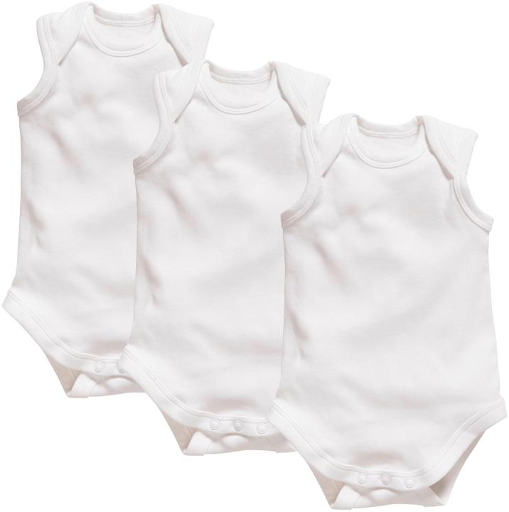 Produktbild Schnizler 3er Pack ärmellos Body Uni (74, 80)