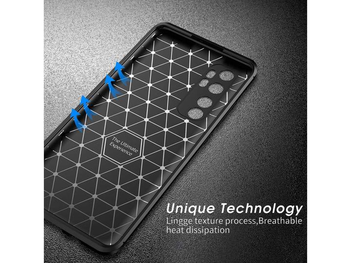 Immagine prodotto Screenguard Xiaomi Mi Note 10 Lite Cover Custodia in TPU con design al carbonio (Mi Nota 10 Lite)
