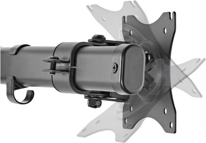 Immagine prodotto SpeaKa Professional Speaka Supporto doppio professionale per monitor da 13 a 27 pollici (Soffitto)