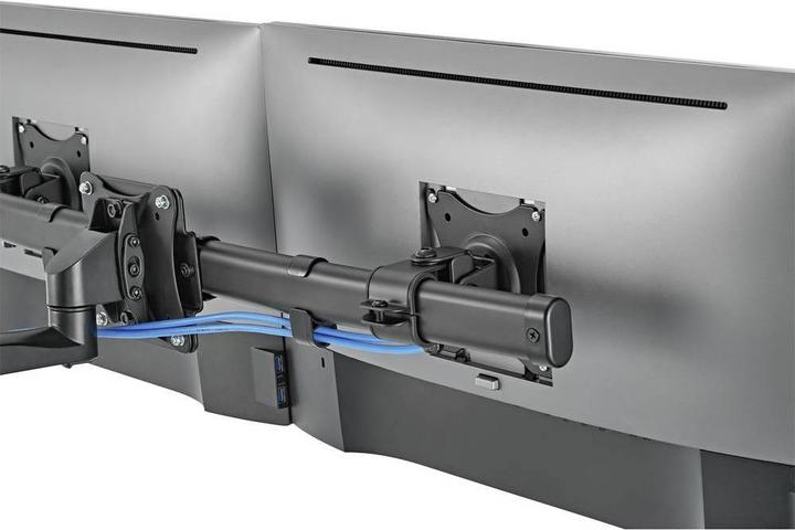 Immagine prodotto SpeaKa Professional Speaka Supporto doppio professionale per monitor da 13 a 27 pollici (Soffitto)