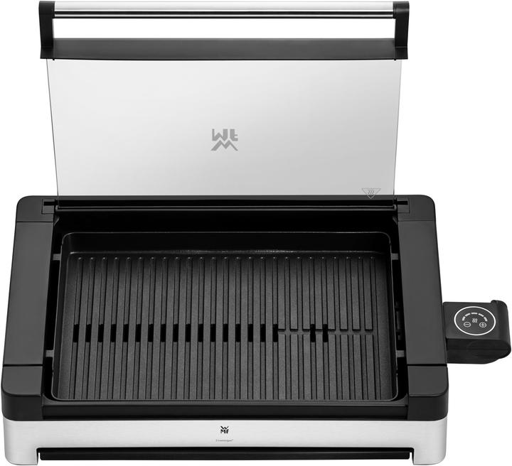 Produktbild WMF Lono Tischgrill gerippt mit Glasdeckel