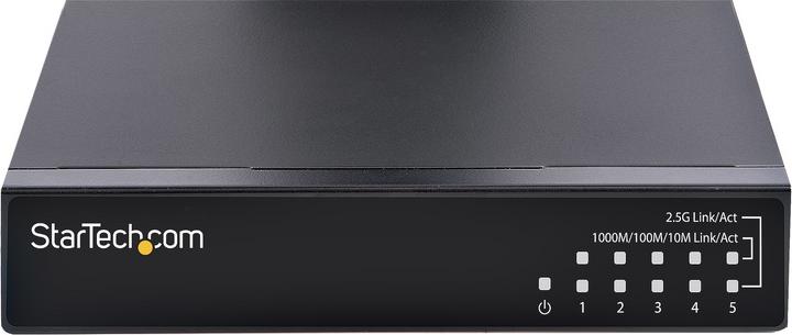 Produktbild StarTech Unmanaged 2.5G Switch 5 Port Gigabit Switch 2.5GBASE-T Unmanaged Switch Backward Compat (5 Ports)