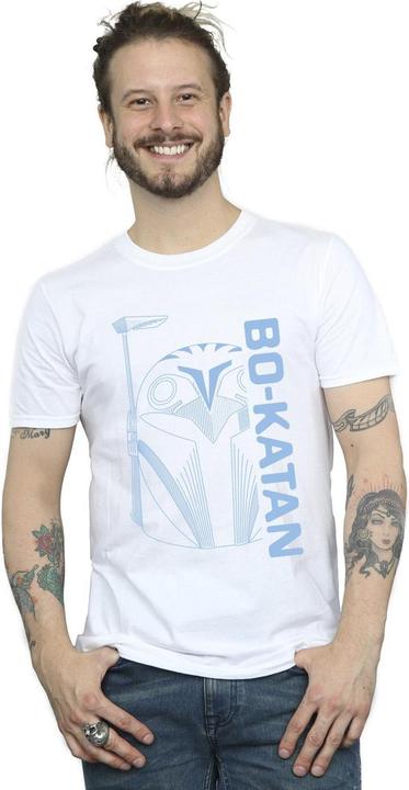 Image du produit Star Wars - T-shirt THE MANDALORIAN BO KATAN HELM - Homme (S)