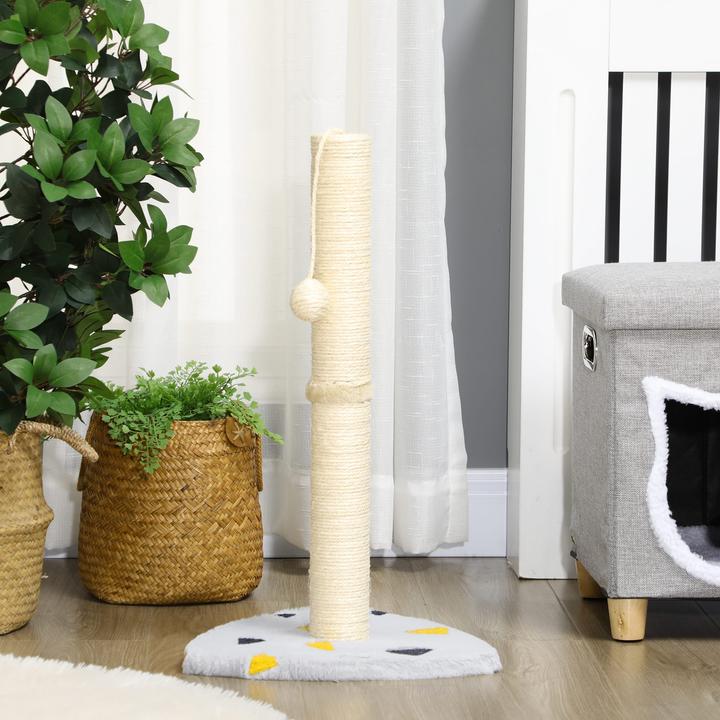 Actual product image Jamb Scratching post (62 cm, Light grey+beige)