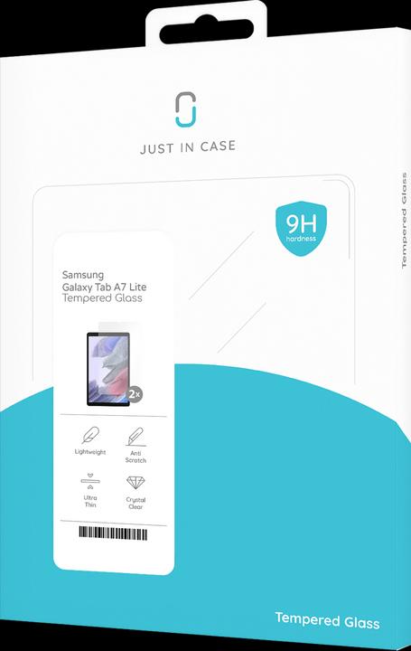 Actual product image Cazy Protective glass compatible with Samsung Galaxy Tab A7 Lite screen protector tempered glass - 2 (2 Piece, Galaxy Tab A7 Lite)