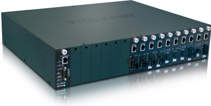Actual product image Trendnet TFC-1600 Converter Chassis 16-Bay (16 Ports)