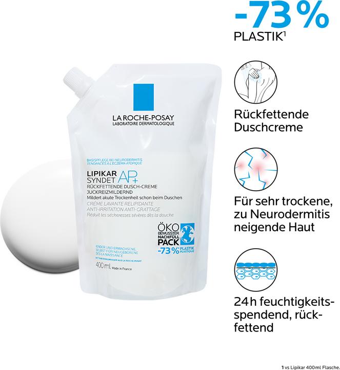 Image du produit La Roche Posay Lipikar syndet AP+ (400 ml)