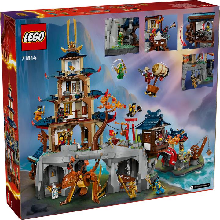 Immagine prodotto LEGO Torneo tempio città (71814, LEGO Ninjago, Set LEGO rari)