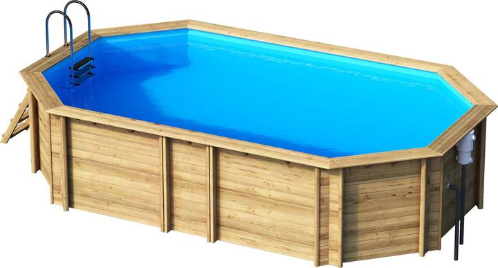 Produktbild Procopi Holzpool WEVA +640 HT: 146 - MIT Stapler- oder Kranablad
