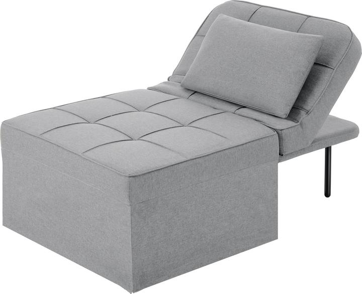 Image du produit tectake Fauteuil de repos 4-en-1 réglable en hauteur en 6 positions