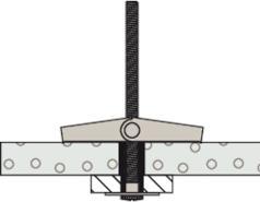 Image du produit Fischer Chevilles à bascule KM 10 (25 pcs)