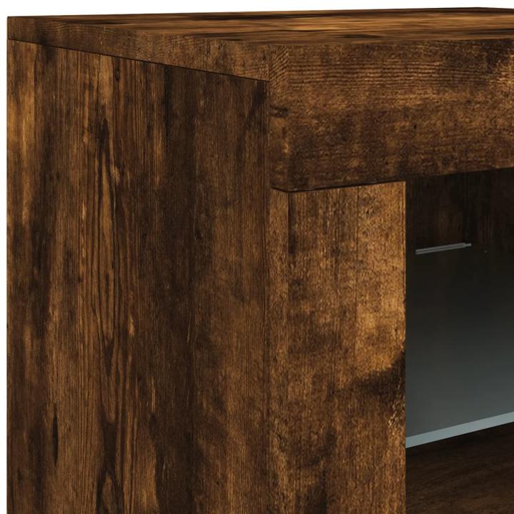 Produktbild VidaXL Sideboard mit LED-Leuchten (181.5 x 37 x 67 cm)