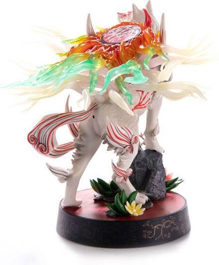 Actual product image First 4 Figures Okami PVC Statue Shiranui (Standard Pose)
