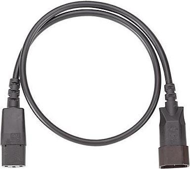 Actual product image Bachmann Power Cord C14 to C13 Extension Cable (0.75 m, C14)